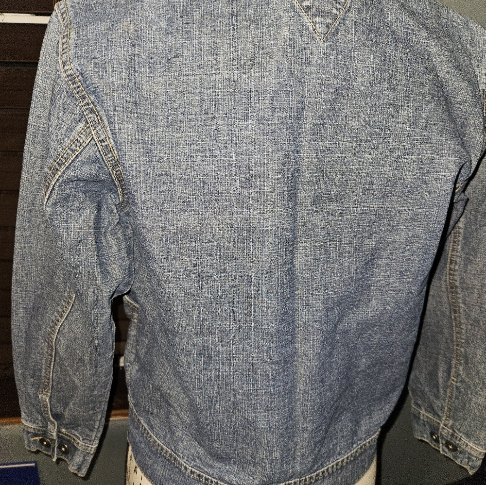 Tommy Hilfiger Womans Jean Jacket Size M - Picture 4 of 13